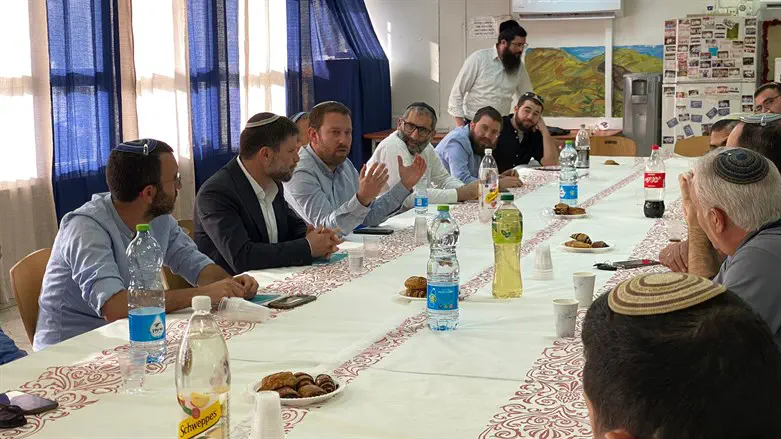 סמוטריץ' וולד עם נציגים ממחוז הצפון