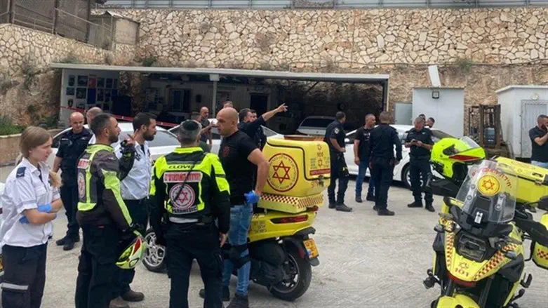 זירת רצח במגזר הערבי. ארכיון