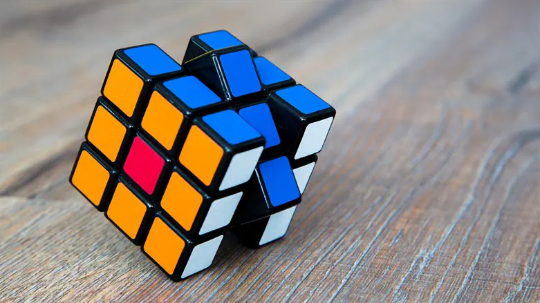 Кубик Рубика. Иллюстрация