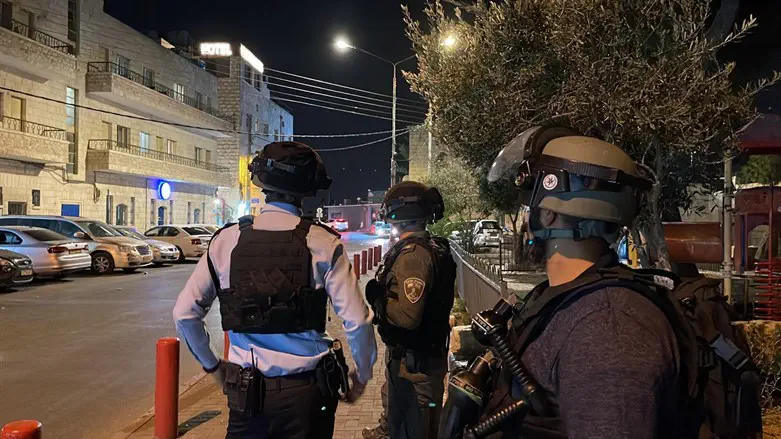 פעילות משטרה במזרח ירושלים