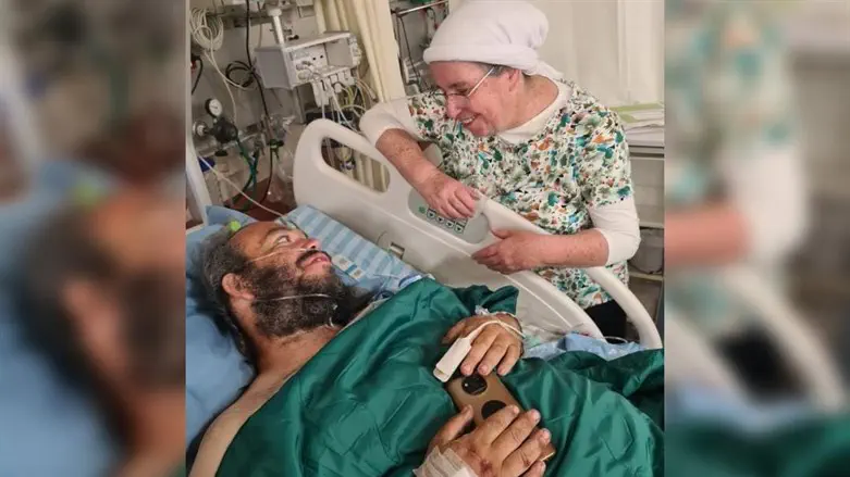 Matanya Olami in the hospital