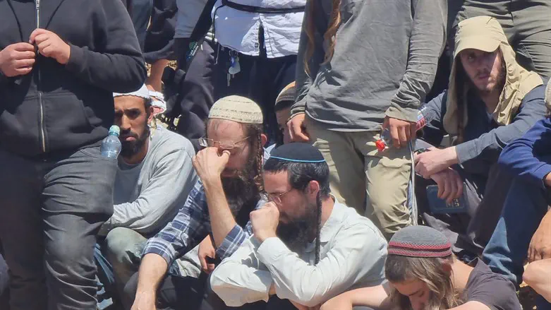 Nachman Shmuel's funeral