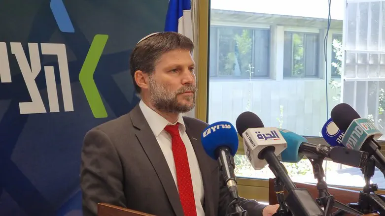 Finance Minister Bezalel Smotrich