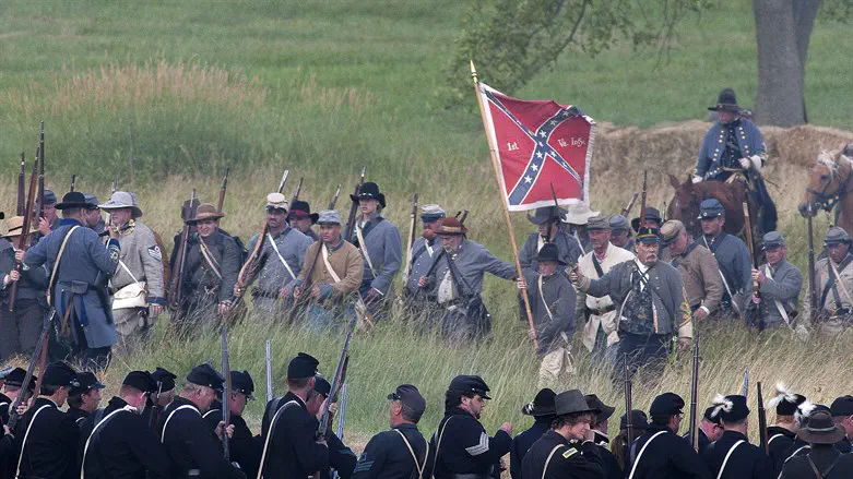 מלחמת האזרחים האמריקאית. אילוסטרציה