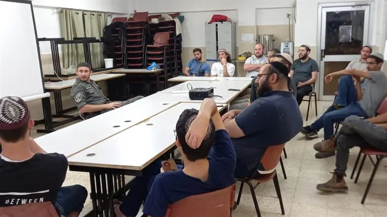 ישיבת מעלה אפרים בפגישה עם מג"ב