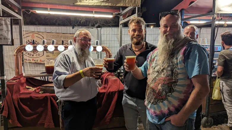 At the Tekoa beer festival