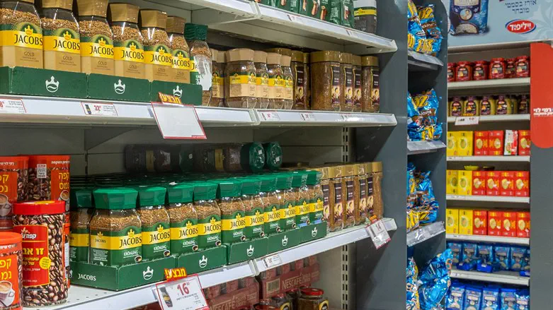 קפה ג'ייקובס על המדפים