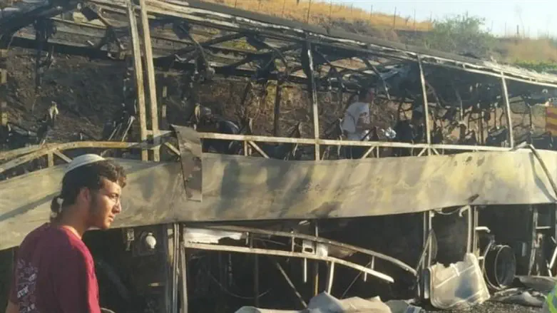 האוטובוס השרוף של ישיבת חרשה