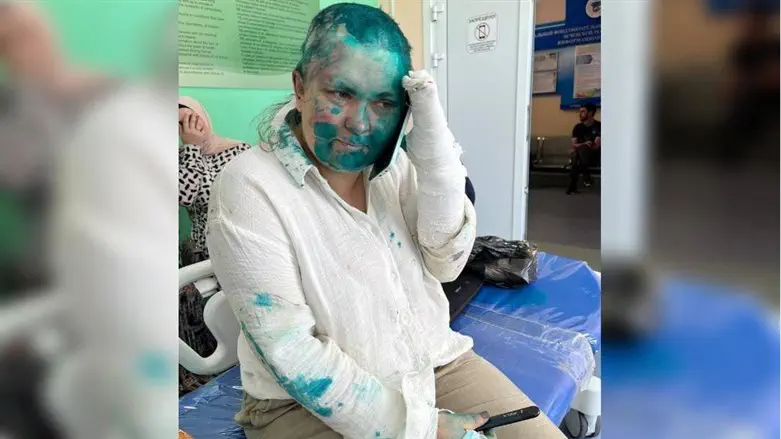 העיתונאית אחרי שהותקפה