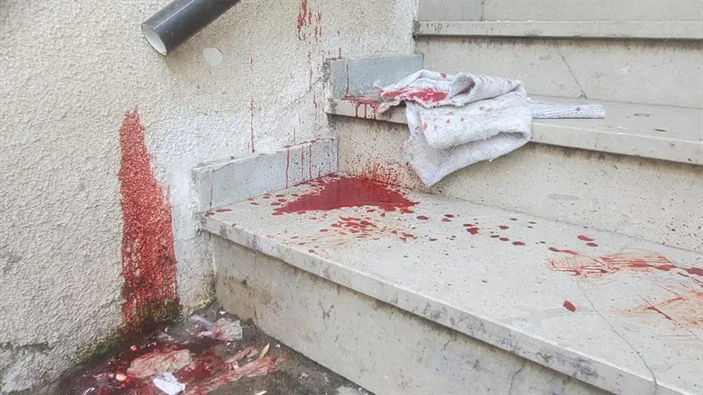 На месте инцидента в Тель-Авиве