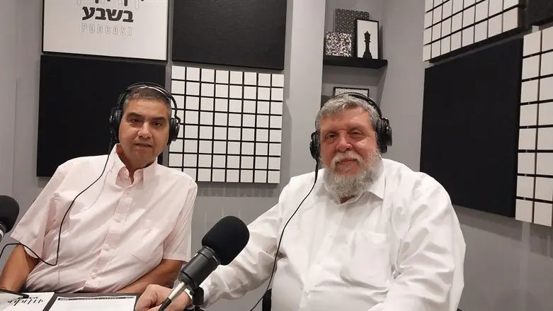 הרב רפי פוירשטיין ודודו סעדה