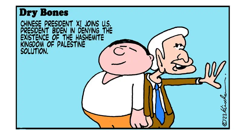 Dry Bones - Xi and Biden