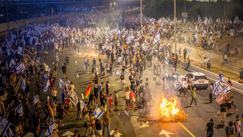 חסימת נתיבי איילון השבוע