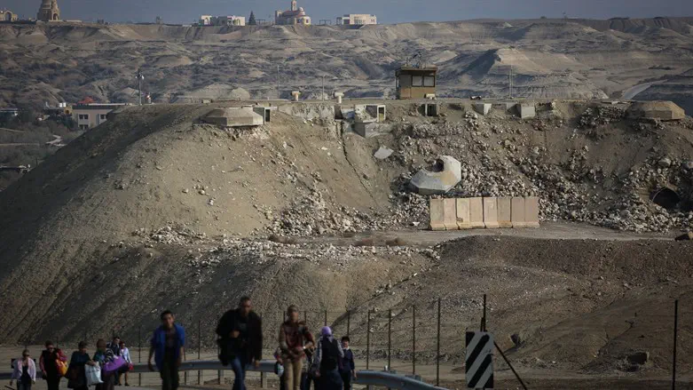 Israeli-Jordanian border (file)