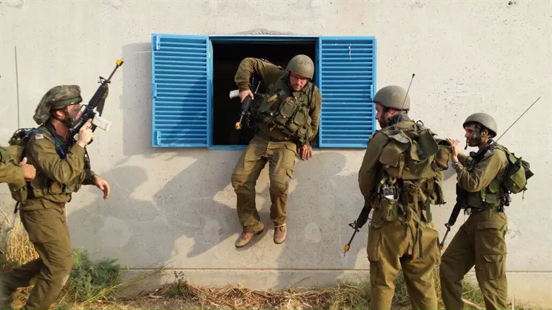 IDF reservists training