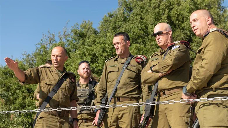 Herzi Halevi during a trip to northern Israel