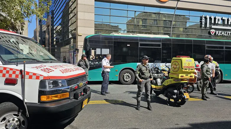 זירת הרצח בחיפה