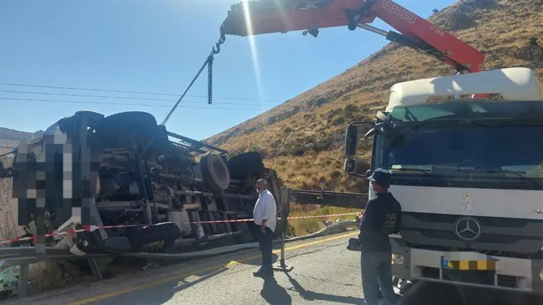 זירת התאונה