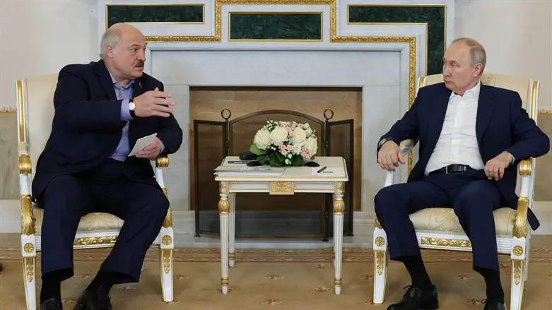 Александр Лукашенко и Владимир Путин