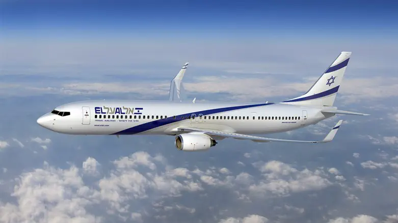 Самолет авиакомпании El Al. Иллюстрация