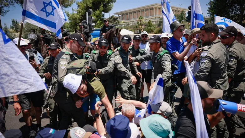 Протесты в Израиле