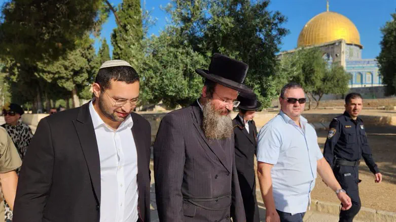 Ицхак Вассерлауф на Храмовой горе