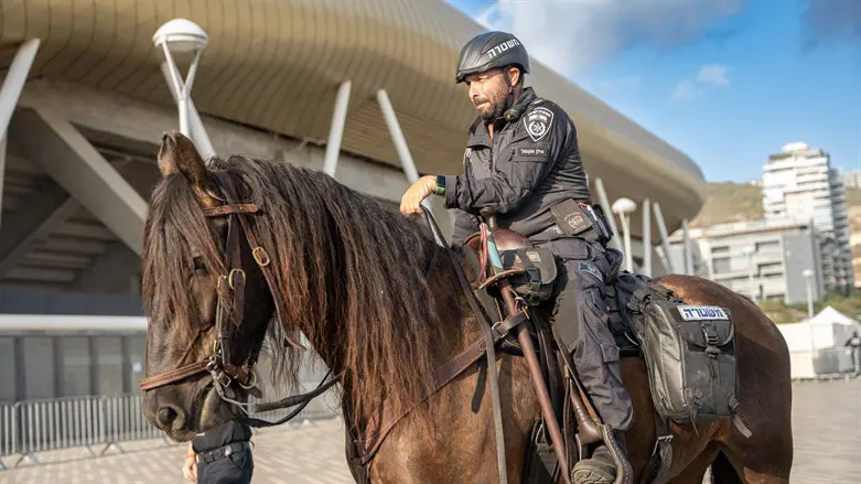 משטרת ישראל נערכת למשחק ברביעי