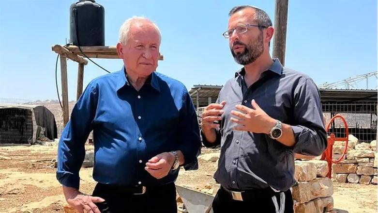 Ави Дихтер и Исраэль Ганц