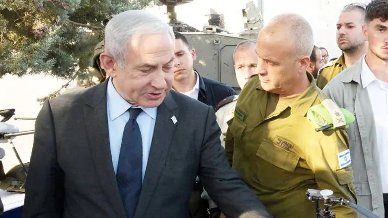 נתניהו והאלוף יהודה פוקס