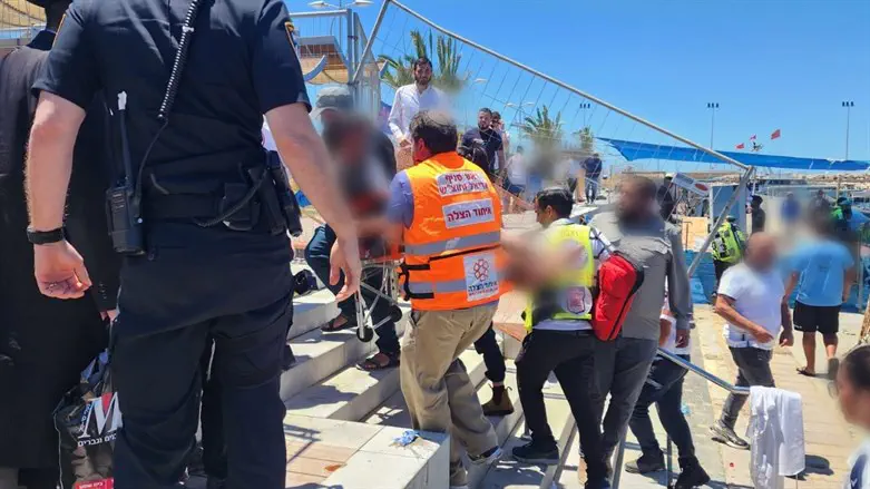 זירת השריפה באשדוד