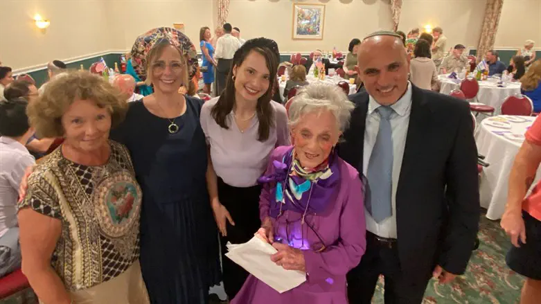 Celebrating with Margot