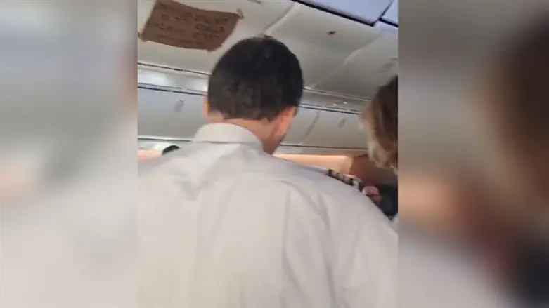 На скандальном авиарейсе в Тель-Авив