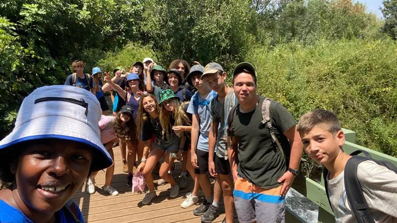 Summer camp participants