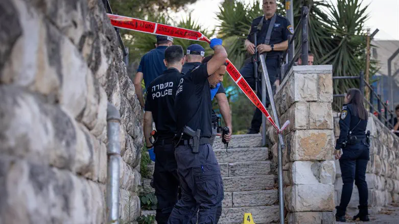 Scene of the Gilo stabbing attack