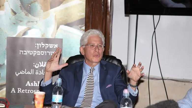 James Snyder appears at the Rockefeller Museum during a press conference