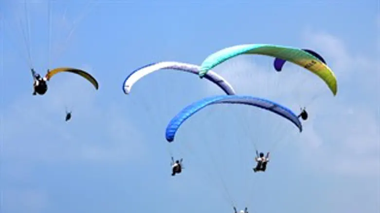 מצנחי רחיפה. אילוסטרציה