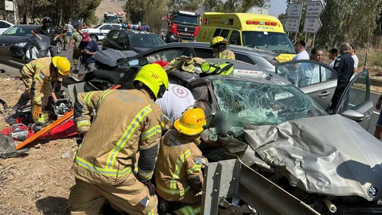 На месте ДТП с Цвикой Фогелем