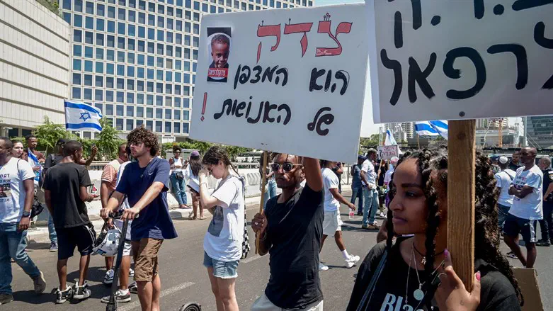 Protesters demonstrate against driver's release