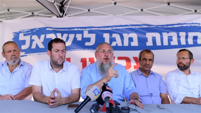 מחאה של ראשי הרשויות ביו"ש, ארכיון