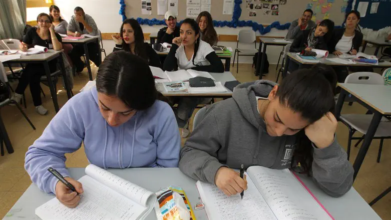 תלמידים בכיתה