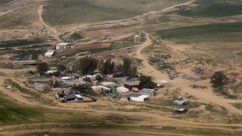 כפר בדואי בנגב. אילוסטרציה