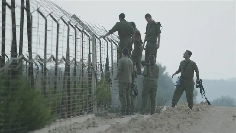 Security fence on the Israel-Lebanon border
