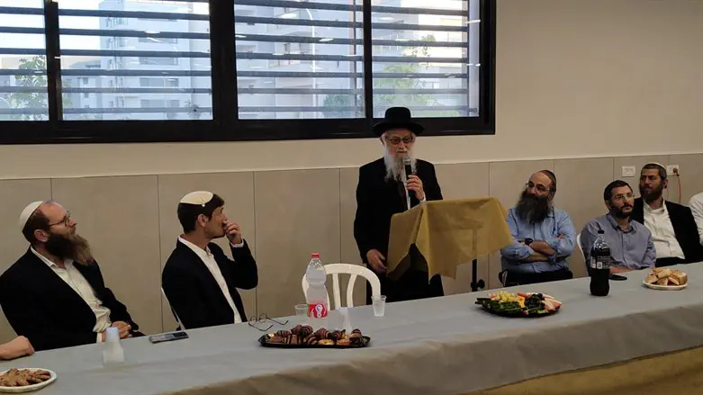 הרב זלמן מלמד באירוע