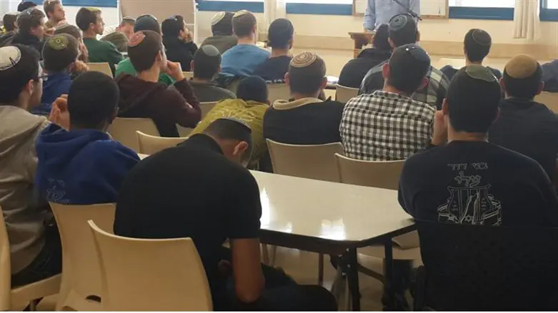 תלמידים בעלי. ארכיון (למצולמים אין קשר לכתבה)