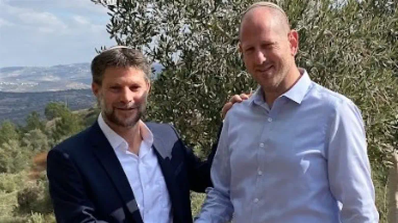 השר בצלאל סמוטריץ' ועוזאל ותיק