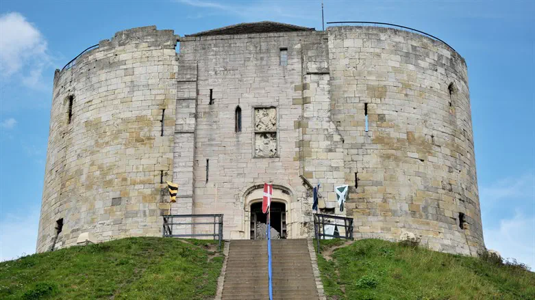 Clifford's Tower in York, England