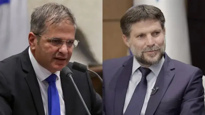 השרים בצלאל סמוטריץ' ויואב קיש