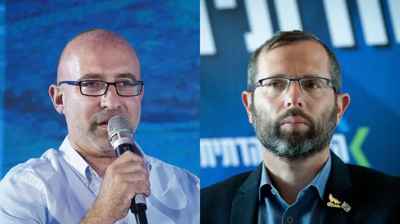 ישראל גנץ וקובי אלירז