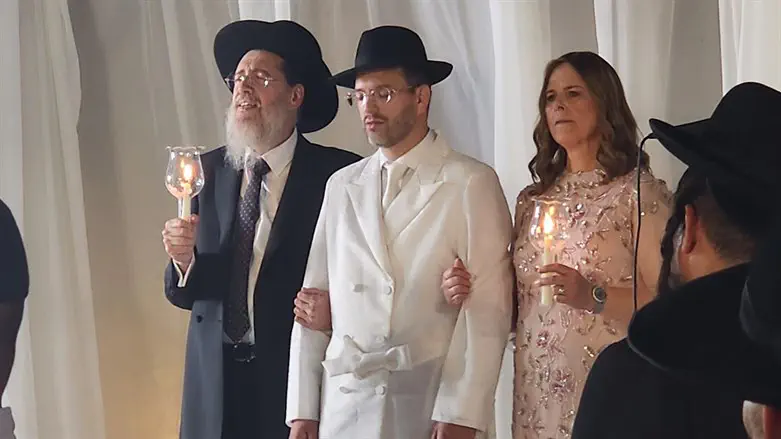 חתונת העיתונאי שלמה קוק