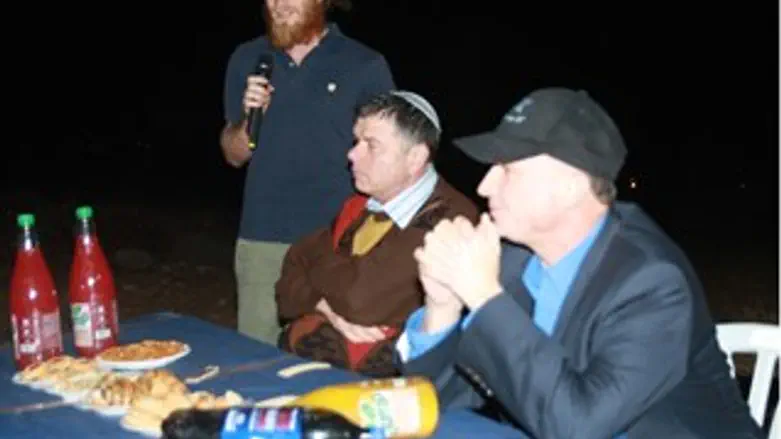 השר אדלשטיין ברמת מיגרון